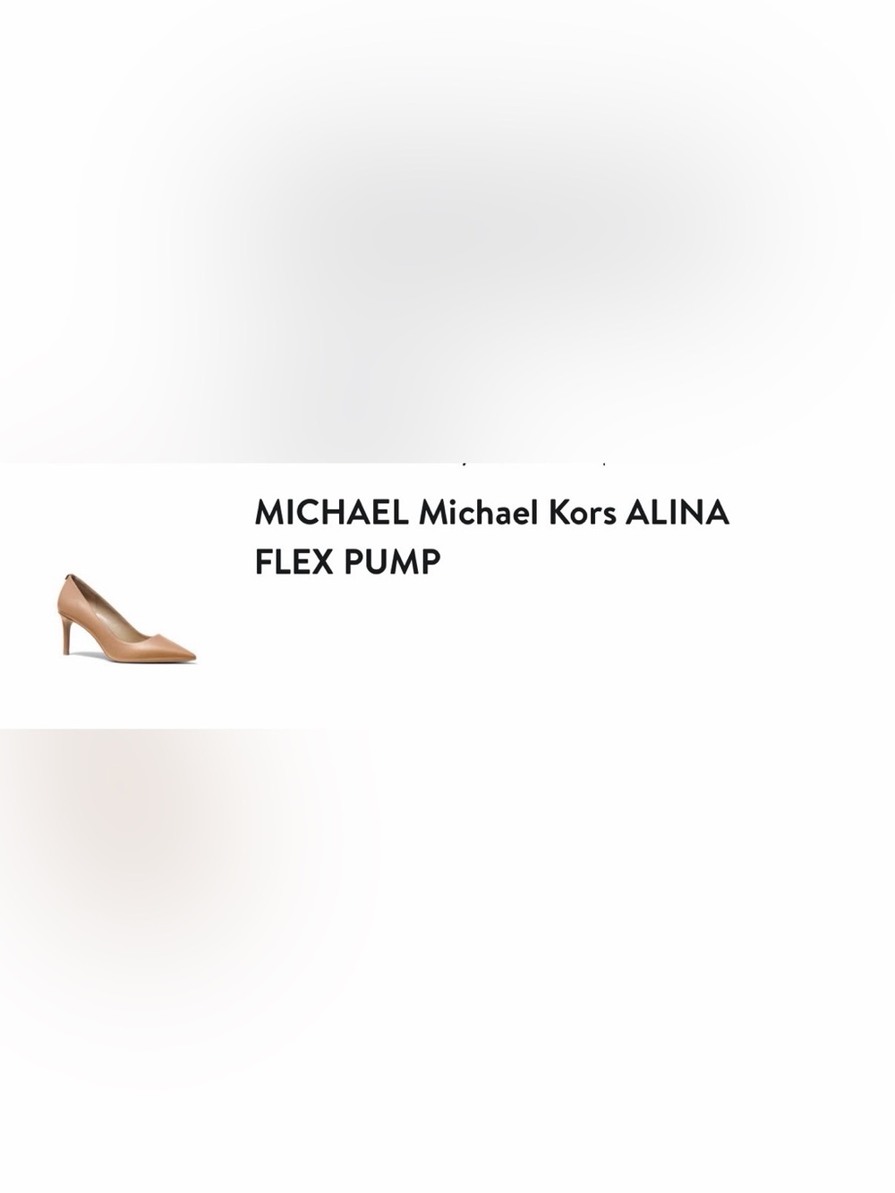 MICHAEL Michael Kors Pump in Peanut